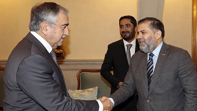 Cumhurbaşkanı Akıncı, MÜSİAD heyetini kabul etti