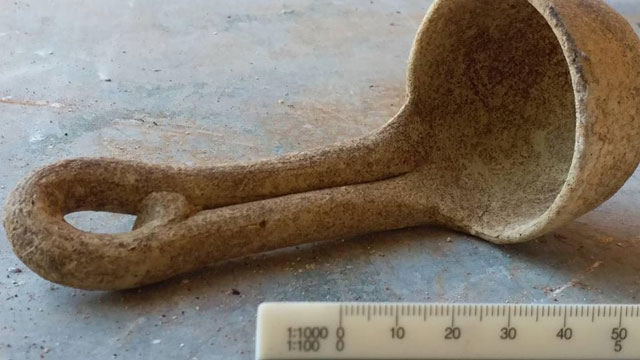 Tatlısu’da 3 bin yıllık antik mezar bulundu