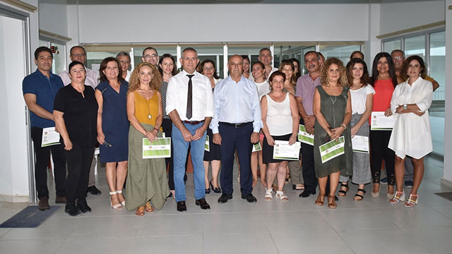 Gönyeli SAM’da gazetecilere sertifikaları verildi