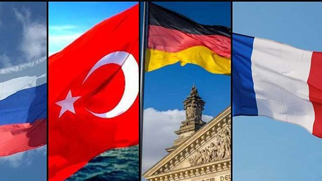 Suriye konulu dörtlü zirve 27 Ekim'de İstanbul'da yapılacak