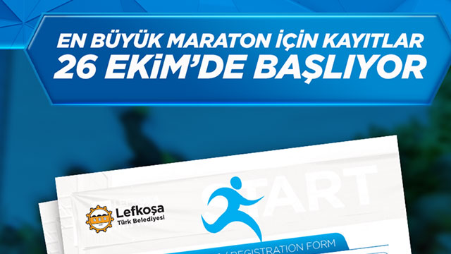 Lefkoşa maratonu kayıtları yarın başlıyor