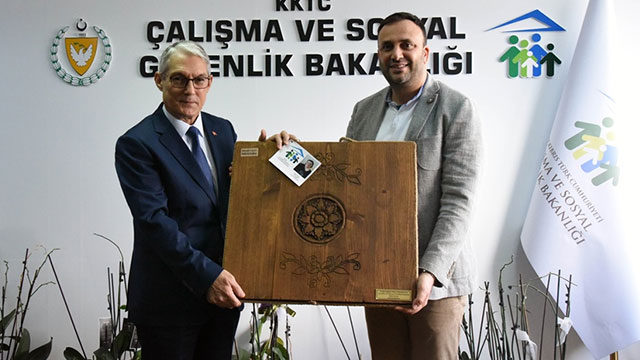 Büyükelçi Kanbay, Bakan Çeler’e veda ziyaretinde bulundu