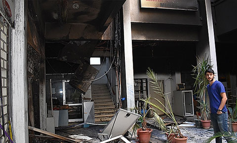 33 yıllık ekmek teknesi kül oldu