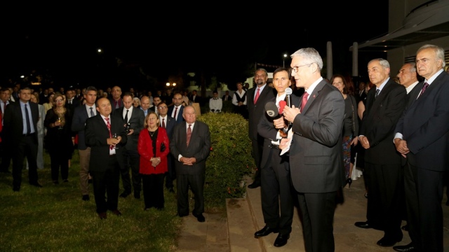 TC Lefkoşa Büyükelçisi Kanbay resepsiyon verdi