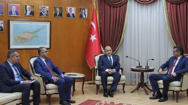 Başbakan Erhürman Başçeri’yi kabul etti