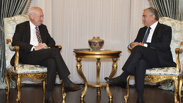 Akıncı, Alman Büyükelçi Kremp’i kabul etti