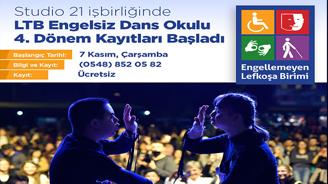 LTB Engelsiz Dans Okulu 4. dönem kursları başlıyor