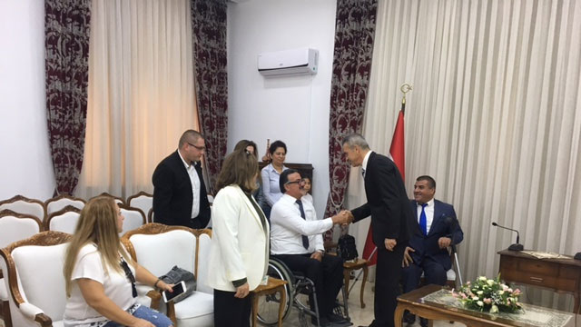 Ortak projeyle 15 tekerlekli sandalye bağışında bulunuldu