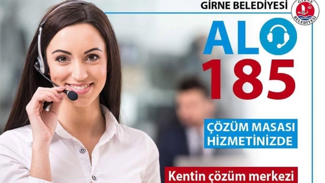 Girne Belediyesi “Alo 185 Çözüm Masası” 7/24 hizmete başladı