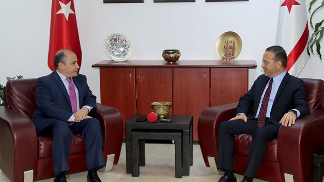 Başçeri Tarım Bakanı Şahali'yi ziyaret etti