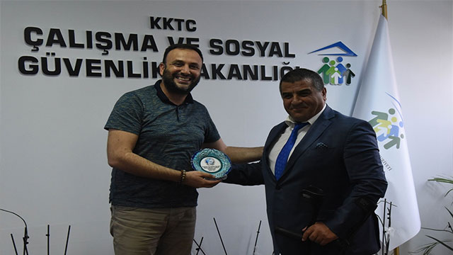 Çeler, Engelli Derneklerini kabul etti