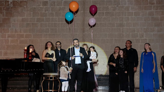 Akıncı, eşiyle birlikte Concerts Wıthout Borders’in konserine katıldı