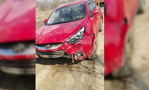 Korkutan kaza ucuz atlatıldı