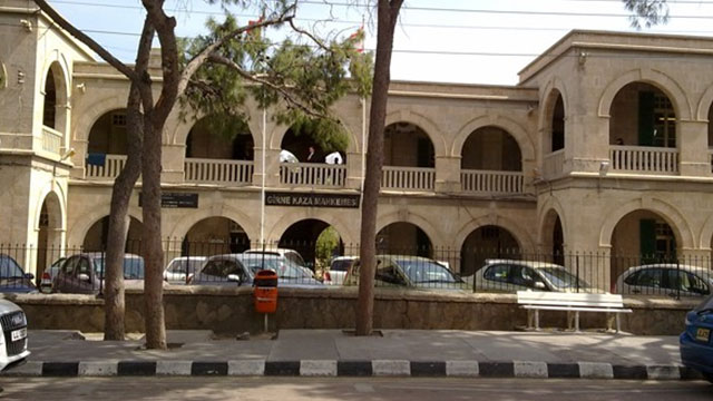 Girne Kaza Mahkemesi'ne bomba ihbarı!