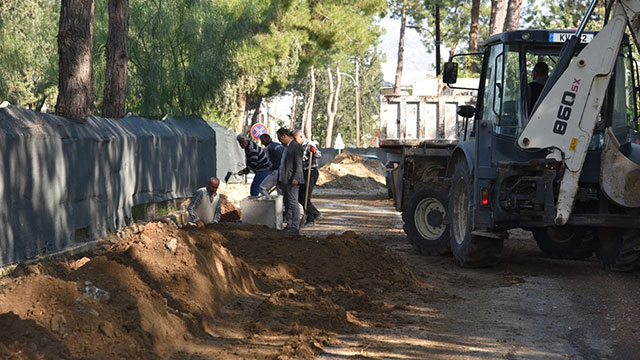 LTB:”Kaymaklı-Çağlayan yolundaki drenaj sorunu çözüldü”