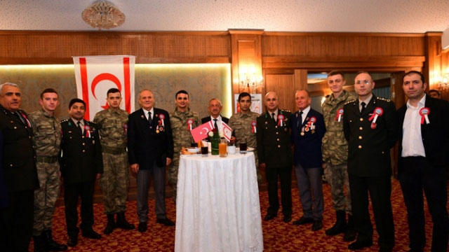 Trabzon’da KKTC'nin kuruluş yıldönümü nedeniyle resepsiyon