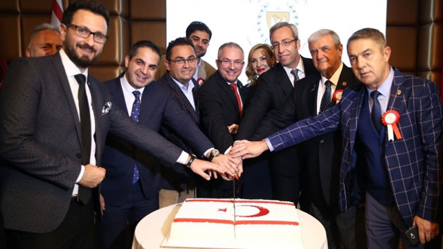 KKTC'nin kuruluş yıl dönümü nedeniyle Antalya'da resepsiyon düzenlendi