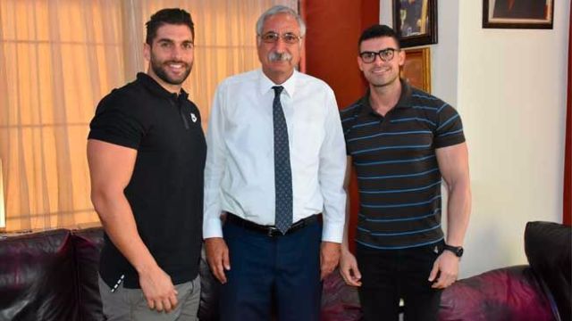 Güngördü sporcuları kabul etti