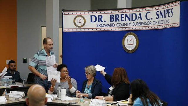 ABD'de  Florida Senato ara seçim  sonuçları  değişti