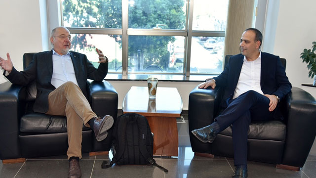 Harmancı Sør-Varanger Belediyesi Başkanı ile görüştü