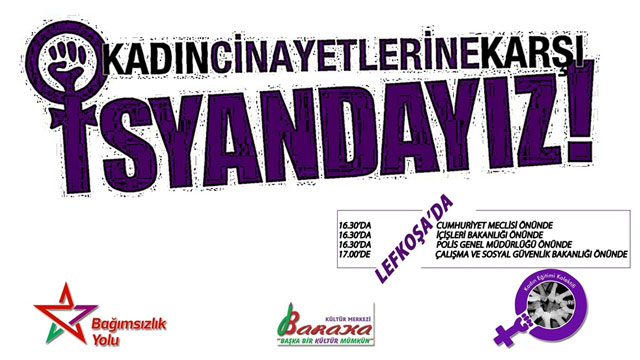 Kadın Eğitimi Kolektifi, Baraka Kültür Merkezi ve Bağımsızlık Yolu Pazar günü eylem yapacak