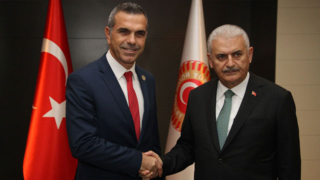 Uluçay, TBMM Başkanı Yıldırım ile görüştü