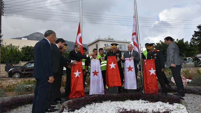Ozanköy Şehitler Anıtı düzenlenen törenle açıldı