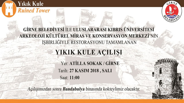 Yıkık Kule yarın törenle açılacak