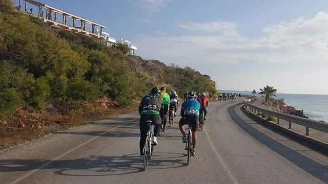 Dostluk için pedal çevirdiler