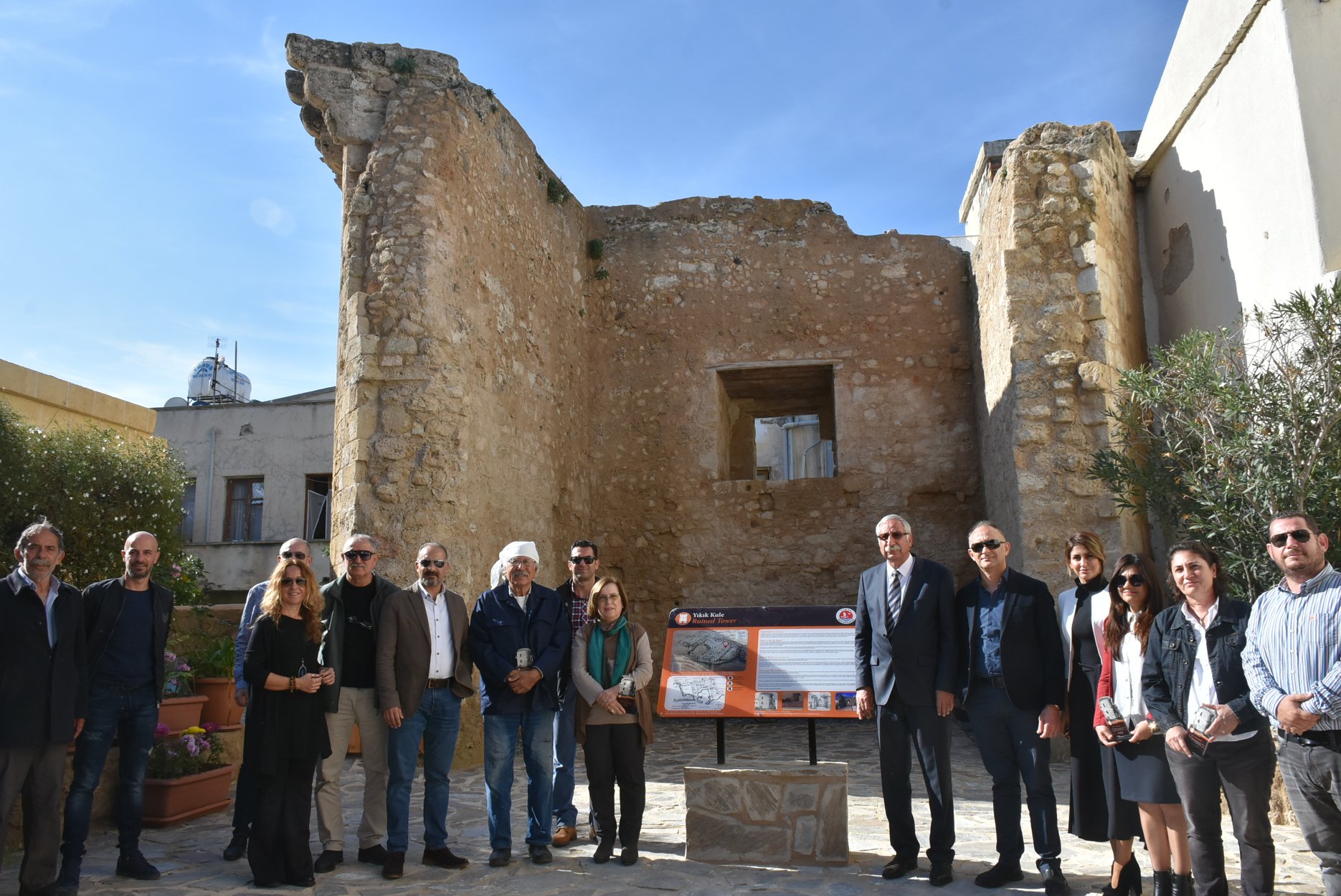 Yıkık Kule törenle açıldı