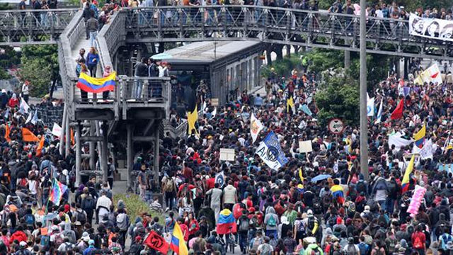 Kolombiya'da protestolar devam ediyor