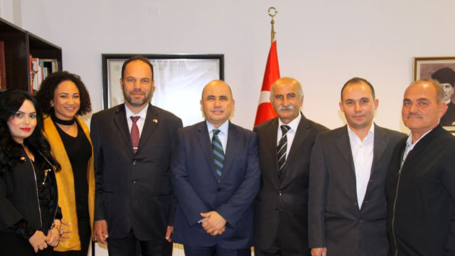 İskele Belediye Başkanı Sadıkoğlu Büyükelçi Başçeri’yi ziyaret etti
