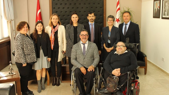 Baybars, Engelli Hizmetleri Koordinasyon Kurulu heyetini kabul etti