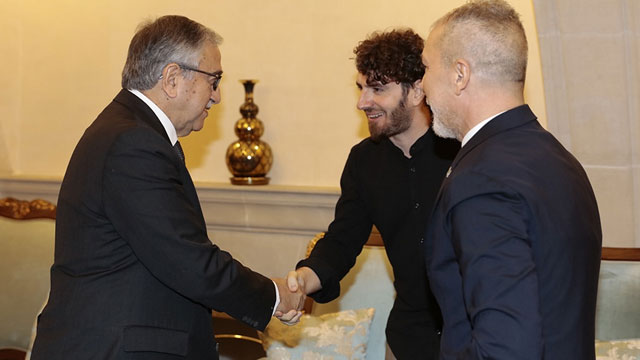 GAÜ Kurucu Rektörü ve Sufi Akademisi Başkanı Akıncı’ya nezaket ziyaretinde bulundu