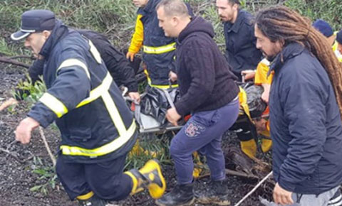 Ciklos’ta bulunan ceset çıkarıldı, çalışmalar sürüyor