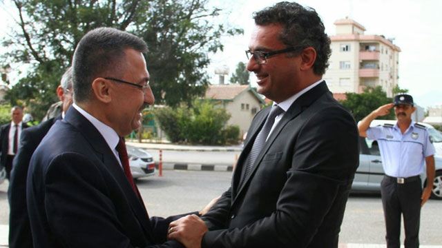 Cumhurbaşkanı Yardımcısı Fuat Oktay, Erhürman’a sel felaketi nedeniyle geçmiş olsun dileklerini iletti