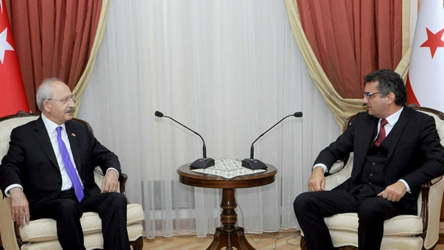 Erhürman, Kılıçdaroğlu’nu kabul etti