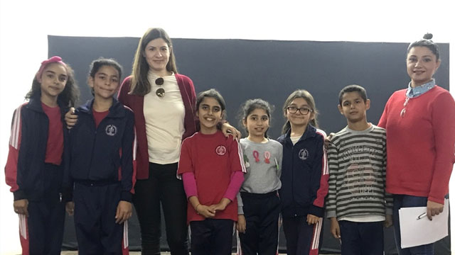 SAYTEV Eğitim Projelerine Atatürk İlkokulu'nda "Tiyatro Sporu" ile devam ediyor