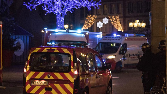 Strazburg saldırganı ölü olarak ele geçirildi