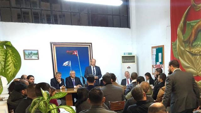 Tatar, UBP gençlik kollarıyla biraraya geldi