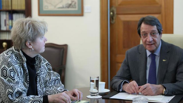 Anastasiadis-Lute yeniden görüştü