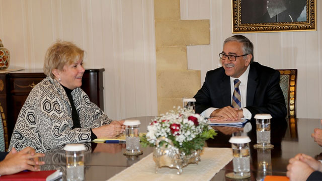 Akıncı- Lute görüşmesi bir buçuk saat sürdü