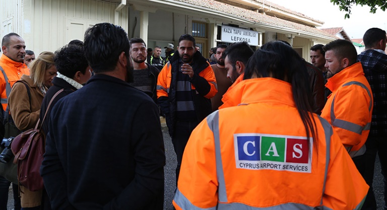 CAS çalışanları açlık grevinde!