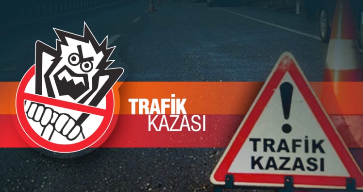 Araç takla attı: 2 yaralı..