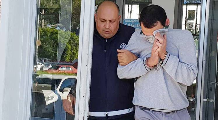 327 bin 627 TL’yi çaldığı iddiasıyla tutuklandı.