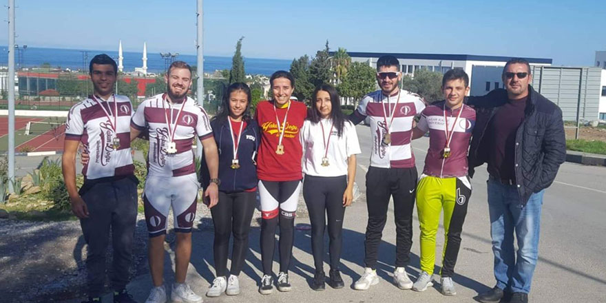 Yakın Doğu Üniversitesi Bisiklette Çifte Şampiyon
