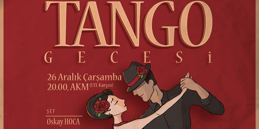 Lefkoşa Belediye Orkestrası Tango gecesi düzenliyor