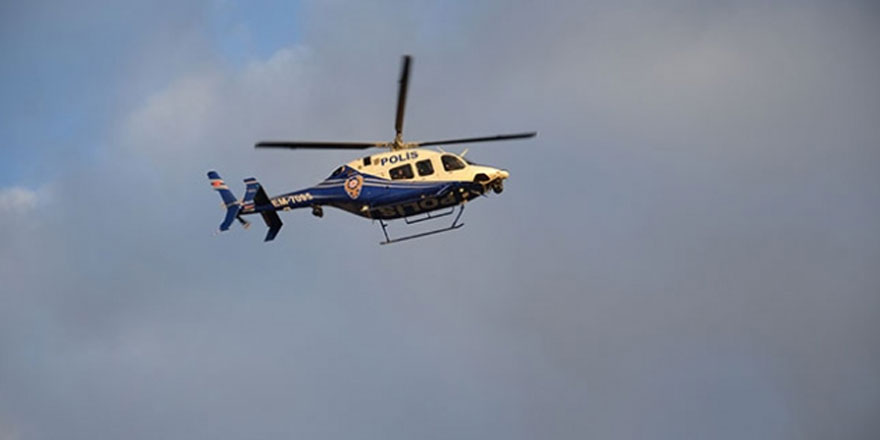 İstanbul'da denetim için 906 kez helikopter havalandı