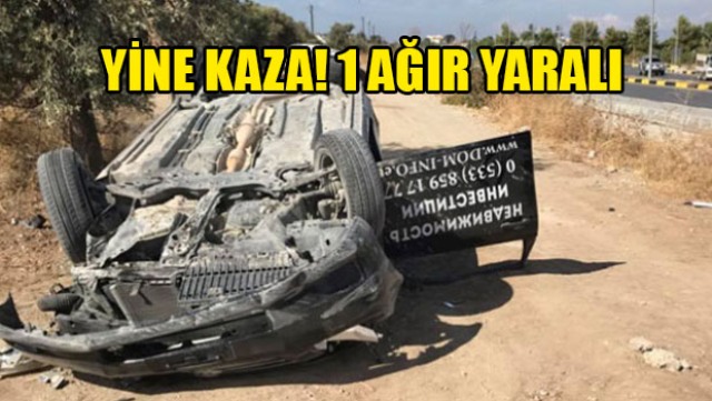 Girne’de kaza!