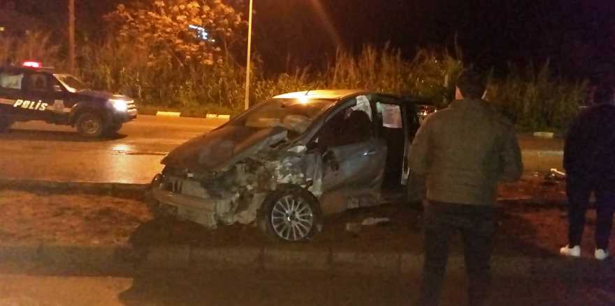 Mağusa'da trafik kazası: 1'i ağır 4 yaralı